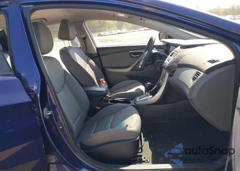 2012 Hyundai Elantra Gls from USA, damaged, VIN 5NPDH4AE0CH064901